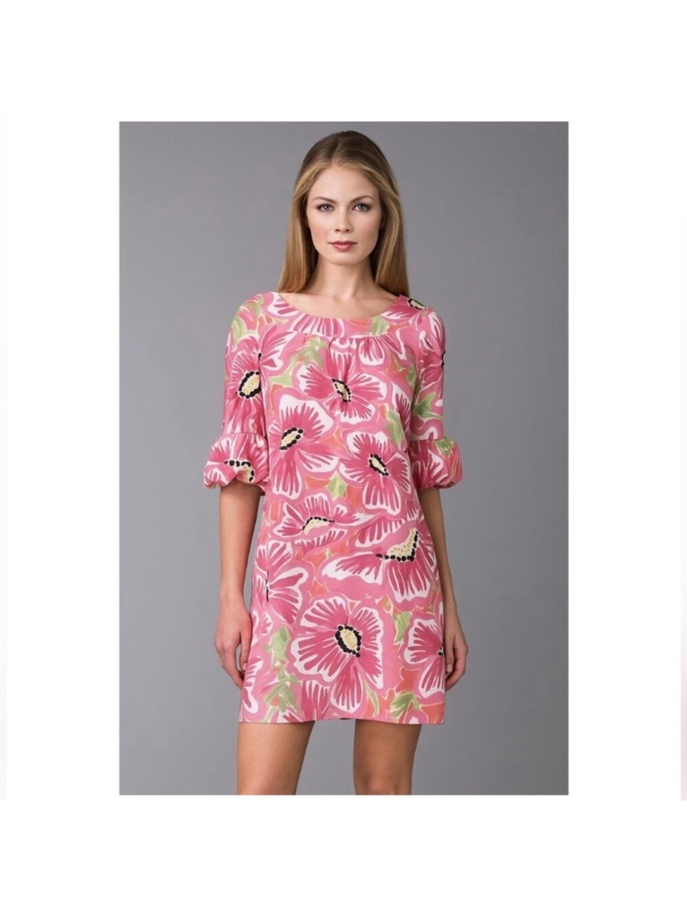 Lilly Pulitzer Dress 2 Silk Pink